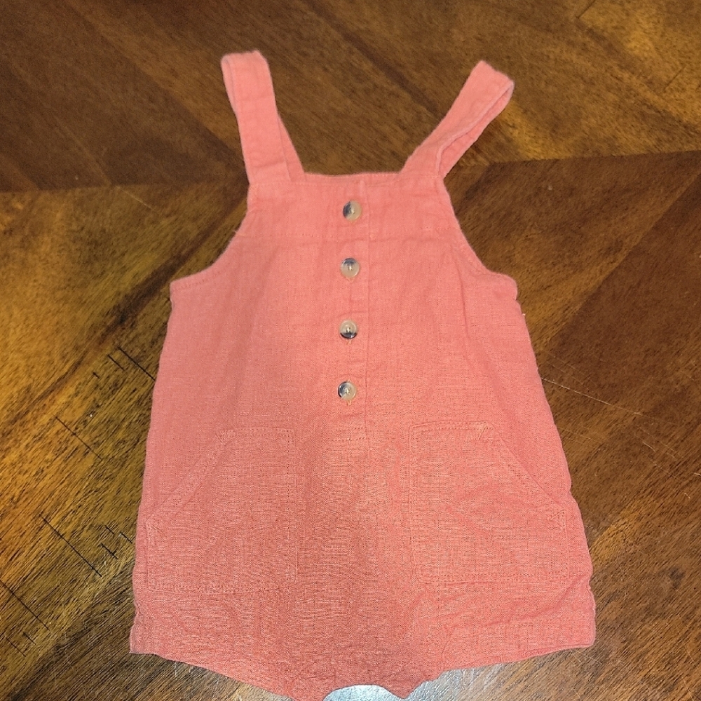 Old Navy Orange Jumpsuit Romper